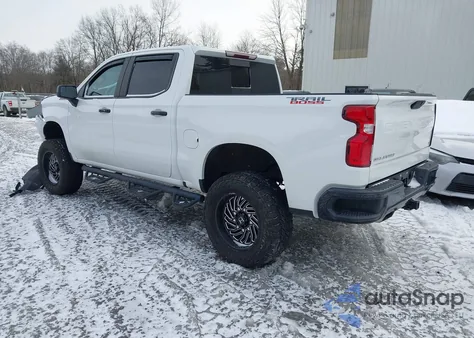 2021 Chevrolet Silverado 1500 4Wd Short Bed Lt Trail Boss from USA, damaged, VIN 3GCPYFEDXMG347939